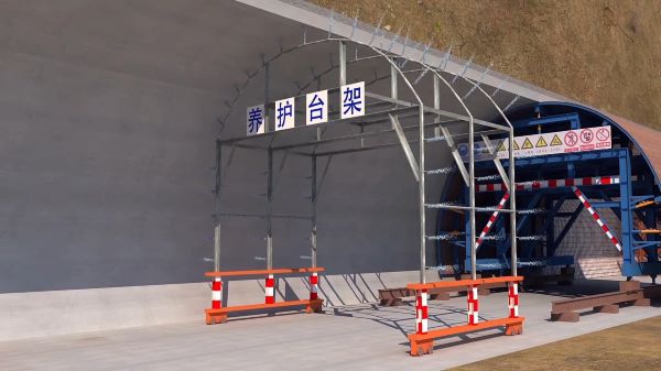 大宁县隧道施工动画制作公司 - 隧道施工工艺和施工方法 - 隧道施工汇报动画视频 - bim 工程施工动画
